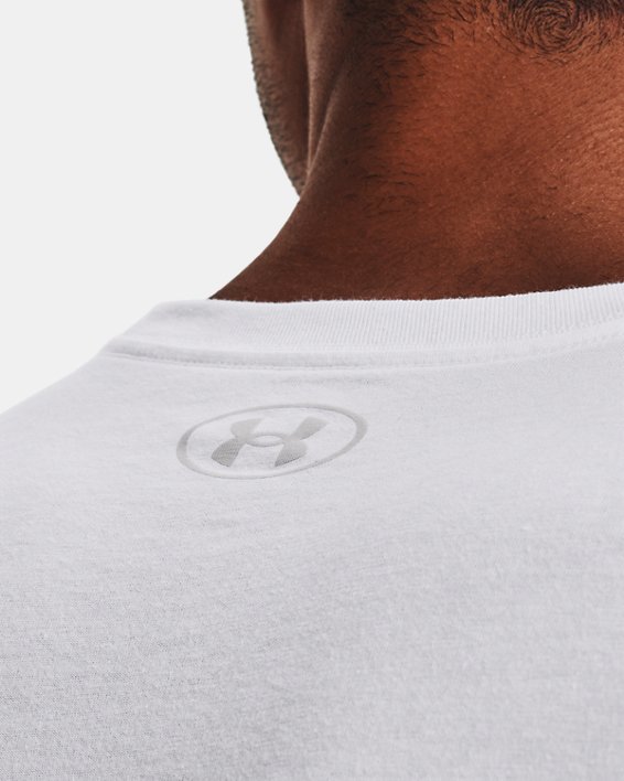 Men's UA Baseball T-Shirt, White, pdpMainDesktop image number 3